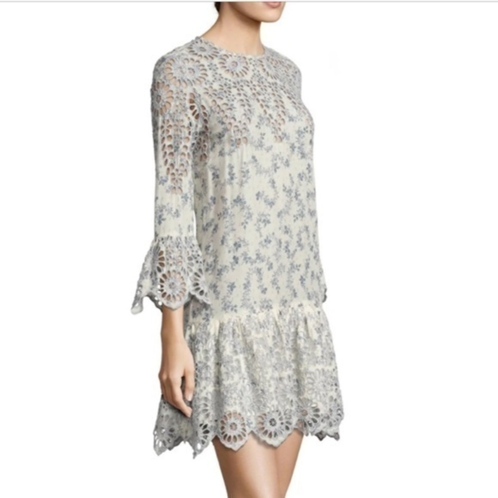 GANNI floral print dress size 4 US